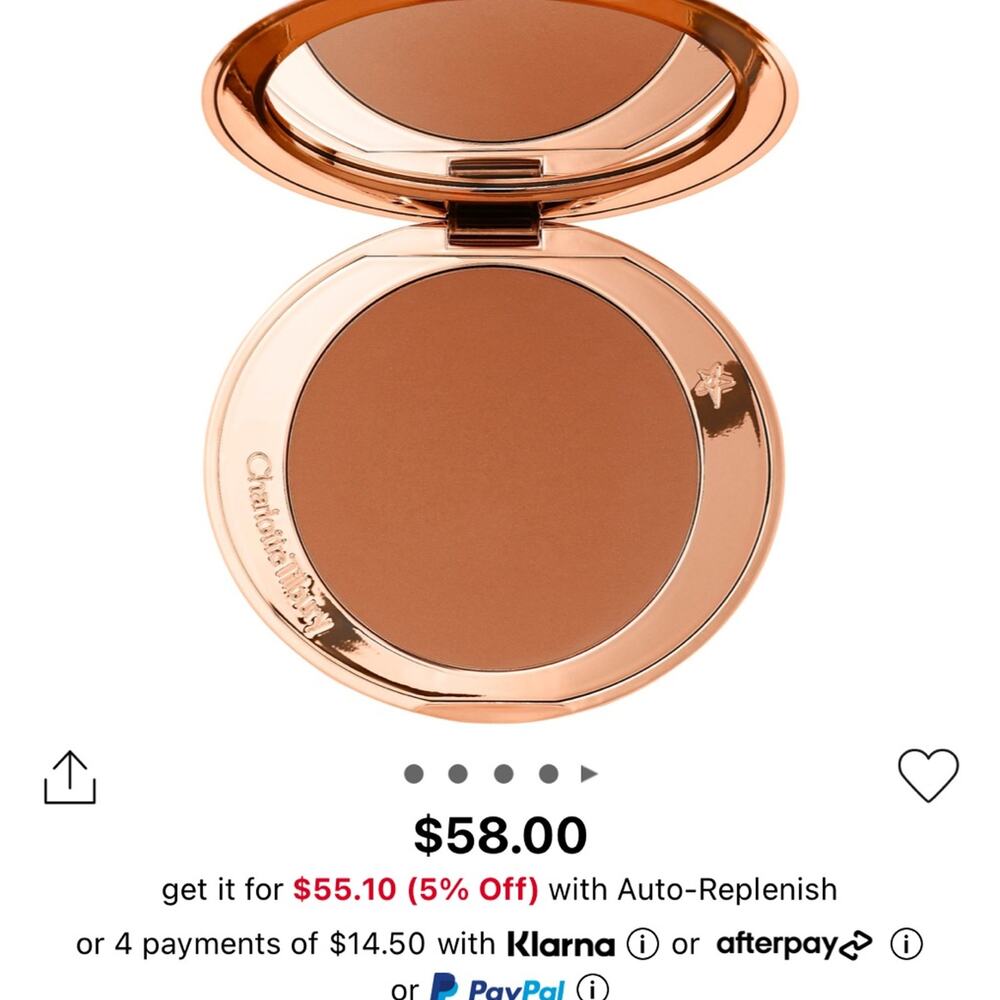 CHARLOTTE TILBURY Airbrush Matte Bronzer - 3 TAN